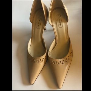 Coach Abigail heels size 7
